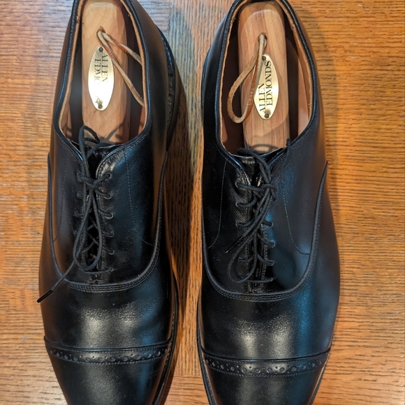 Allen Edmonds Black Leather Men's Shoes